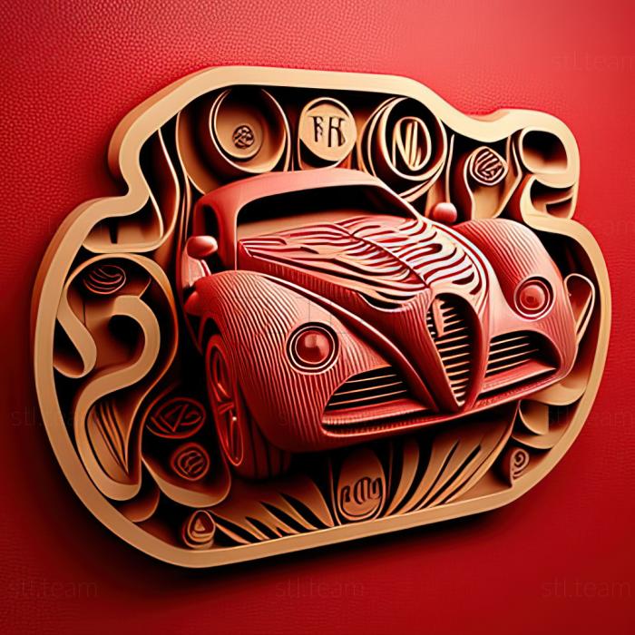 3D model Alfa Romeo P1 (STL)